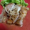クックYGKOQ1☆'s cooksnap of when they made 簡単♪豚ロース肉のネギ味噌バターソテー.