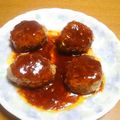 55才のおじさん's cooksnap of when they made ほぼ純MECなハンバーグ！♪.