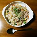 さくら亀丸's cooksnap of when they made 残り野菜も残りごはんも！かんたんピラフ.