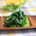 ぽっぽぺぺ's cooksnap of when they made ◇簡単◇ごま風味の小松菜おひたし.