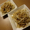 BiwacoJune's cooksnap of when they made もやしのかつお炒め.
