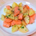 あーり✩'s cooksnap of when they made 鮭とじゃがいもの味噌炒め.