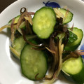 あさからひるね's cooksnap of when they made 簡単！きゅうりとみょうがのおつまみ.
