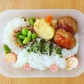 クックPMV6M6☆'s cooksnap of when they made 首長恐竜弁当　女の子　キャラ弁　デコ弁.