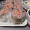 よちりん's cooksnap of when they made おにぎり半分こ〜(o˘◡˘o)♡.
