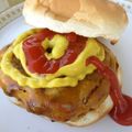 Lake☆Erie's cooksnap of when they made チェダ—とスティルトンのチーズバーガー.