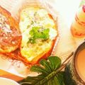 まみお✳'s cooksnap of when they made しらすとパセリのトースト.