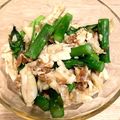 asuasu51's cooksnap of when they made アスパラと鶏肉の梅あえ.