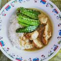 しわき's cooksnap of when they made さやえんどうのナンプラー炒め.