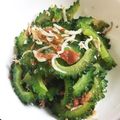 fuyurera's cooksnap of when they made 簡単！茹でてあえるだけ！ゴーヤの梅干あえ.