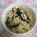 おまめちゃん♥️'s cooksnap of when they made サバご飯！塩昆布大葉入り☆簡単で本格的♡.