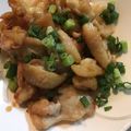 mm's cooksnap of when they made 新玉ねぎで☆鶏皮ぽん.