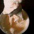xxxv's cooksnap of when they made 納豆でネバネバ♪トルコアイスに！.