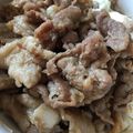 さとあり！'s cooksnap of when they made ご飯に良く合う☆　豚こまの甘辛炒め.