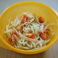 myrose's cooksnap of when they made ★簡単！＊もやしとミニトマトのナムル＊♪.