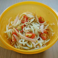 myrose's cooksnap of when they made ★簡単！＊もやしとミニトマトのナムル＊♪.
