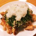 みみりんちゅー's cooksnap of when they made ジューシー♪鶏むね肉おろしポン酢.