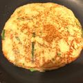 pekopeko33's cooksnap of when they made 長芋でヘルシー！ねぎ焼き(ワケギ焼き).