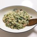 クックBHGWDK☆'s cooksnap of when they made ベーコンとほうれん草のミルクリゾット.