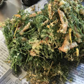 だんべぇ's cooksnap of when they made にんじんの間引き菜と貝紐のかき揚げ.
