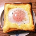 桜子７'s cooksnap of when they made マヨネーズ卵トースト.