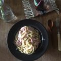 saoriෆ⃛ෆ⃛'s cooksnap of when they made ◆簡単♡豆乳チーズクリームスパゲッティ◆.