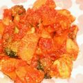 ☆yopipi's cooksnap of when they made 野菜と鶏肉のトマト煮込み味噌風味.