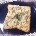 K0A9O0R8U♪'s cooksnap of when they made ツナマヨソースdeトースト♫.