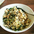 クックS3KLCL☆'s cooksnap of when they made 栄養満点♪ひき肉とひじきと水菜の炒飯.