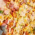マム's cooksnap of when they made 余った皮で！餃子ピザ.