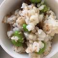 ma___111's cooksnap of when they made 枝豆ごはん（枝豆と梅とゴマはあと混ぜ）.