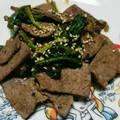 いんでぃご's cooksnap of when they made 栄養満点☝ほうれん草とレバー炒め♥.