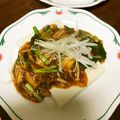 onorico's cooksnap of when they made にらだく赤麻婆やっこ.