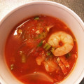 ミオミーオマンマミー's cooksnap of when they made セロリとエビのトマトスープ.