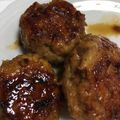たまむし☆'s cooksnap of when they made 照り焼き鶏つくね.