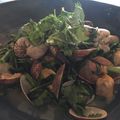 コモドの母's cooksnap of when they made 空芯菜とあさりの鶏ガラスープ炒め.