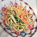 ☆momocchi☆'s cooksnap of when they made ズッキーニとにんじんのスローサラダ.