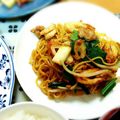 賢くんママ's cooksnap of when they made 夏休みの作り置き焼きそばorチャーハンに.