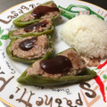 CHICHI☆PAY's cooksnap of when they made 簡単にウマウマ♡ウチのピーマンの肉詰め♡.