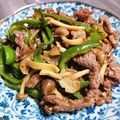 キッッックリン's cooksnap of when they made ゴーヤと牛肉の甘辛炒め.