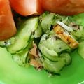 Megumi's cooksnap of when they made 常備菜13☆きゅうりと竹輪の梅和え♪弁当.