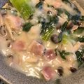 ✳︎myBELL✳︎'s cooksnap of when they made チンゲン菜としめじとベーコンのクリーム煮.