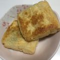 mk2s's cooksnap of when they made ◆もち&チーズ&大葉◆油揚げ詰め.