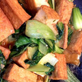 かなん02's cooksnap of when they made 厚揚げ青梗菜のガリ・オイマヨ炒め.