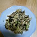 クックXZNKKF☆'s cooksnap of when they made 舞茸と卵の炒め物☆.