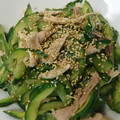 れいしぃ's cooksnap of when they made やみつき♡きゅうりと鶏もものさっと和え.