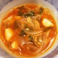 とちマメ's cooksnap of when they made キムチと豆腐のスープ.