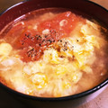 なおやくんママ's cooksnap of when they made トマトと卵のスープ.