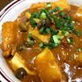 ＊＊天然水＊＊'s cooksnap of when they made ★カレー厚揚げ*とろ～りチーズ入り★.