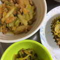 zawamin's cooksnap of when they made キャベツと挽き肉のカレー炒め.